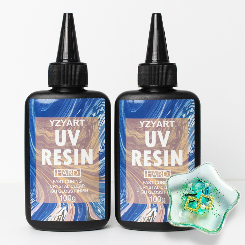 Epoxy Uv Resin Kit - Ulepszony twardy twardy startowy z żywicy