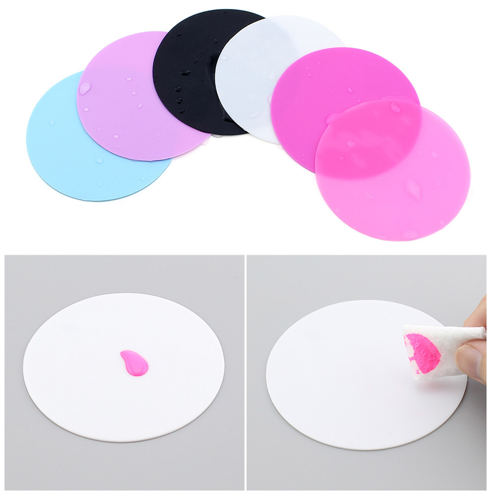 Resin Pigment Set - 5-częściowy zestaw okrągłych palet z żywicy