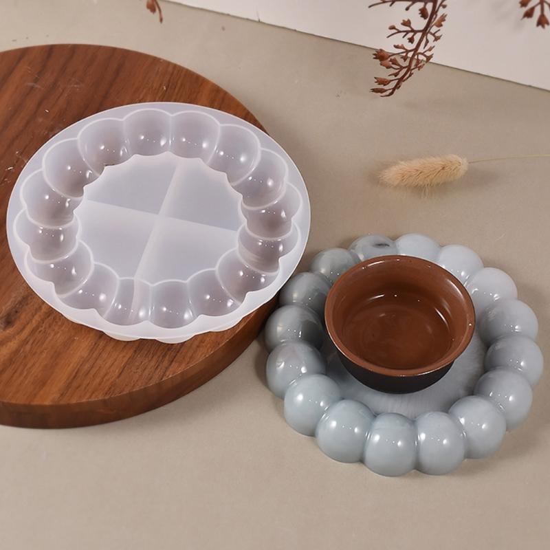Geode Mold Silicone - Formy do podkładek z żywicy, formy
