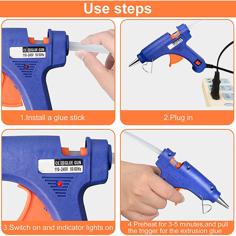 20W Mini Pistolet do Klejenia  – Heat Gun Small recenzja i cena