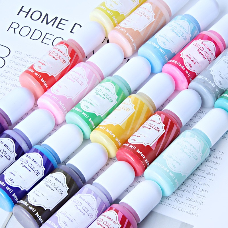 Hurtowe 18 kolorowe, intensywn – Resin Pigment Set recenzja i cena