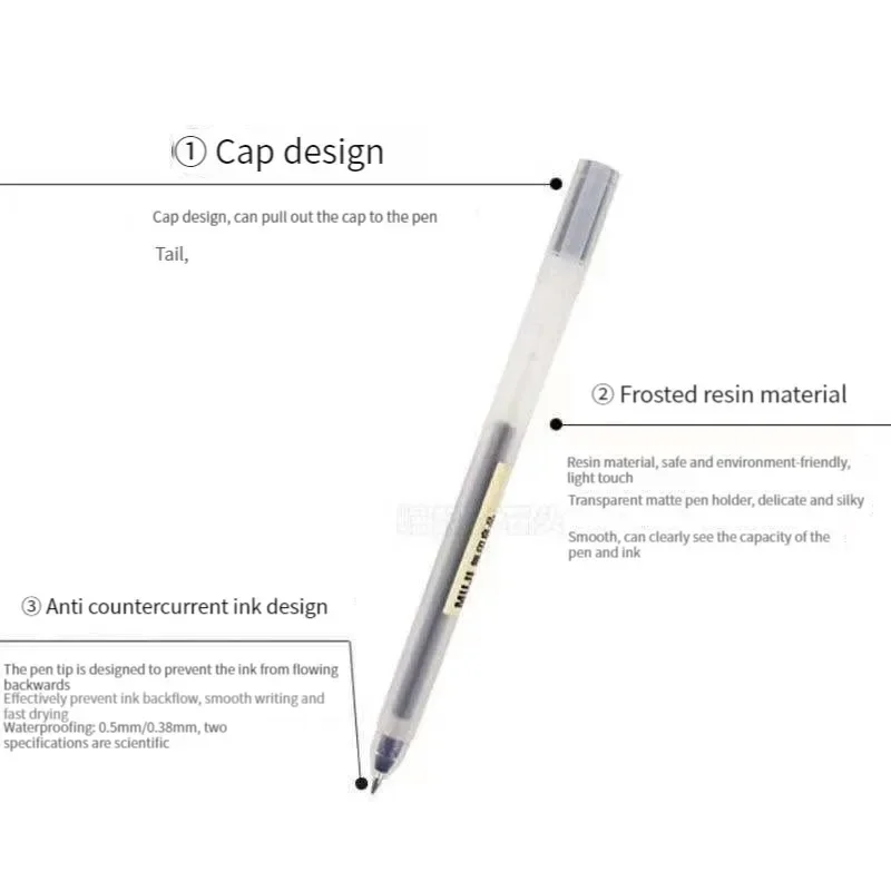 6/8 szt./zestaw Długopis żelow – Pentel Pen Energel recenzja i cena