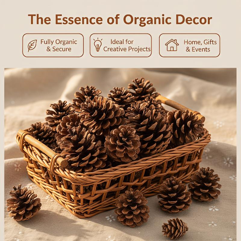 Naturalne suszone szyszki sosn – Dried Flower Bulk recenzja i cena