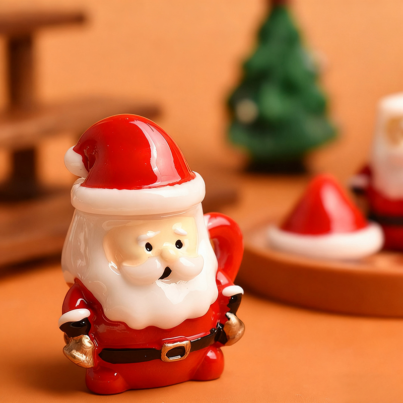 Mini Święty Mikołaj w filiżanc – Resin Craft Material recenzja i cena