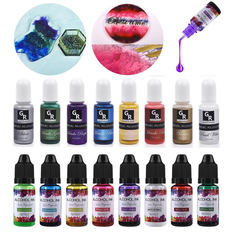 10ml/15ml atrament artystyczny – Resin Dye Alcohol recenzja i cena