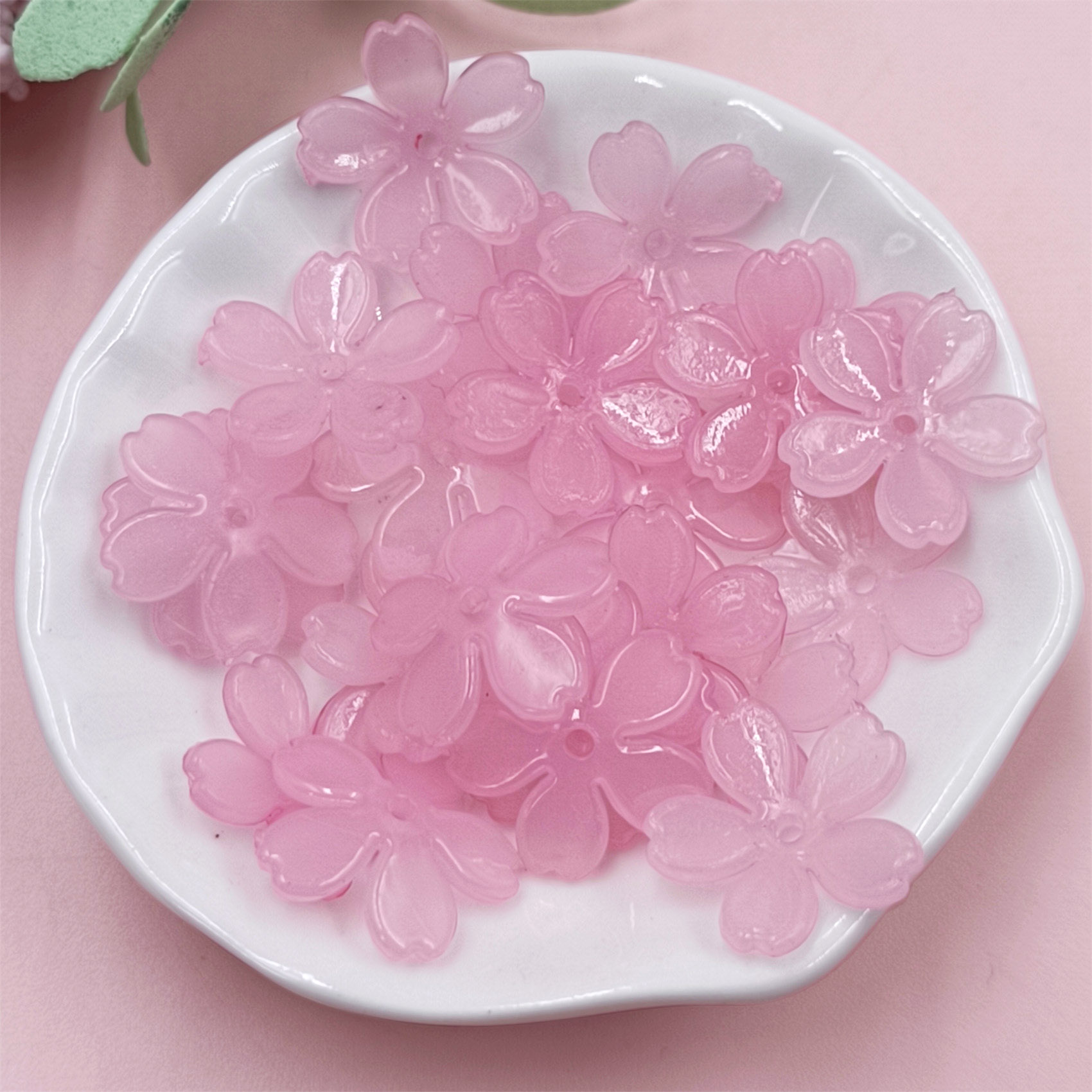 20 sztuk żywica kwiat Sakura k – Flower Preservation Resin recenzja i cena